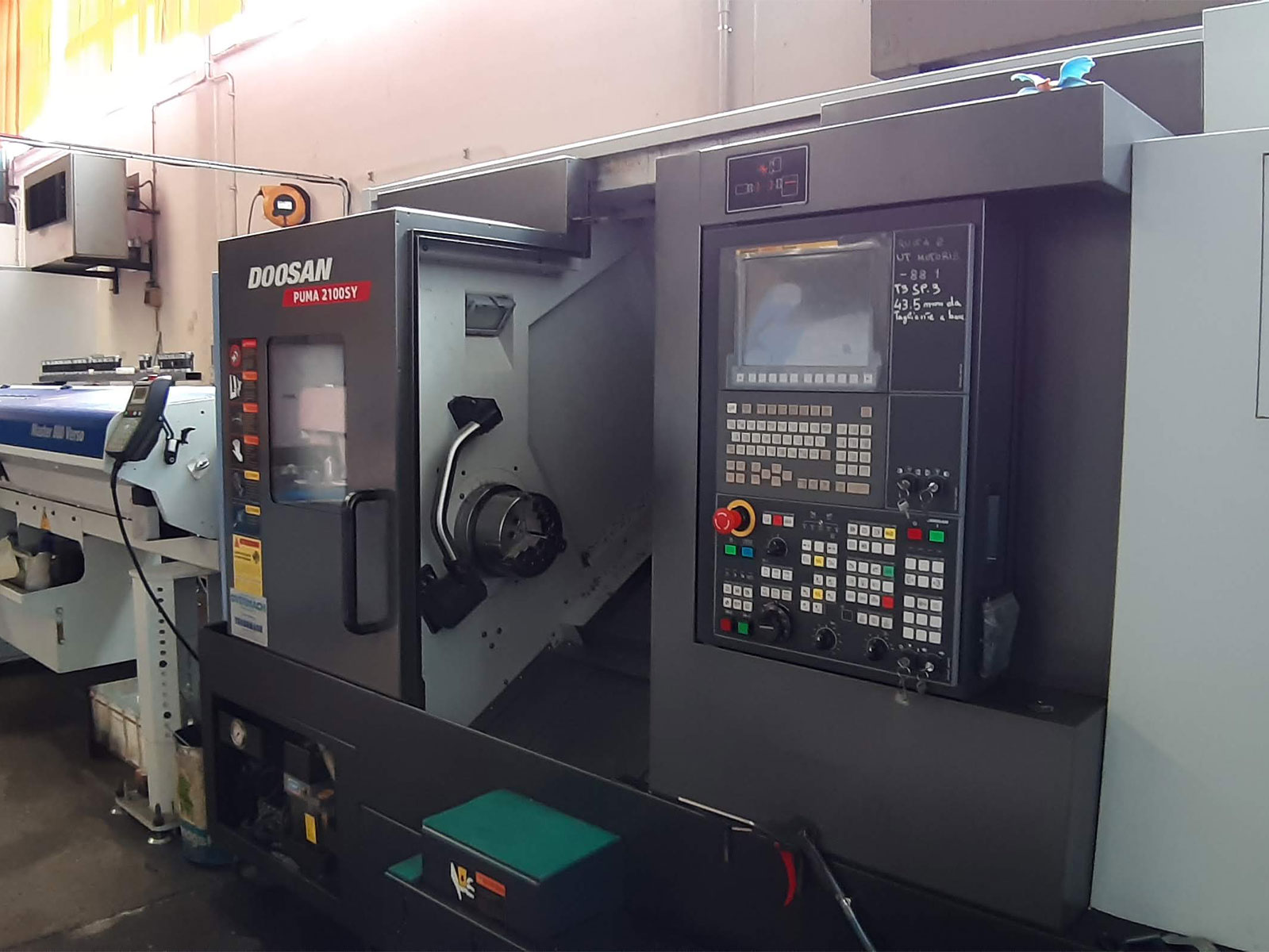 Esempio macchinario Doosan Puma | Olma